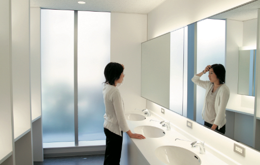 Powder rooms