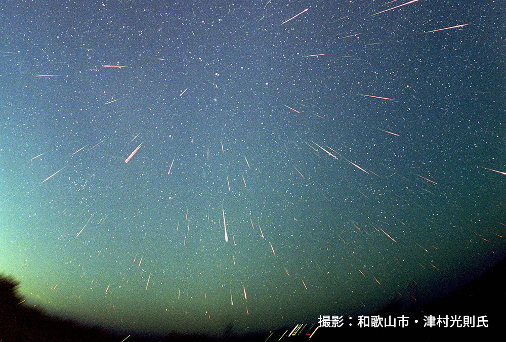 幻の流星群を追って 撮影：和歌山市・津村光則氏