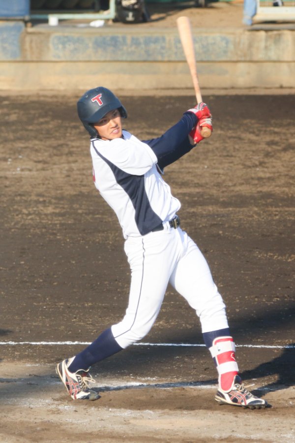 東洋学園大学_2018秋季リーグ第9戦_6打数5安打と大当たりの高嶋選手