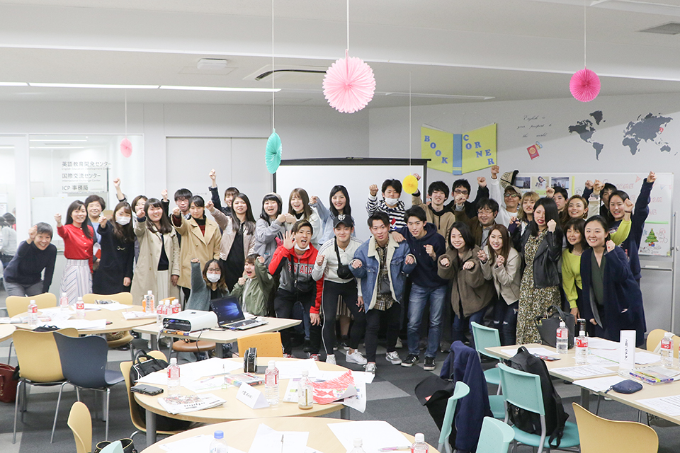 東洋学園大学_春期短期留学プログラム帰国者報告会の模様