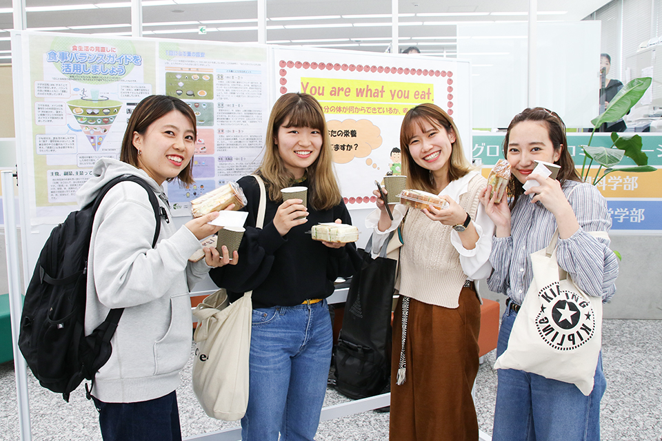 東洋学園大学_「学生の食生活応援プロジェクト」ランチ無料配布イベント