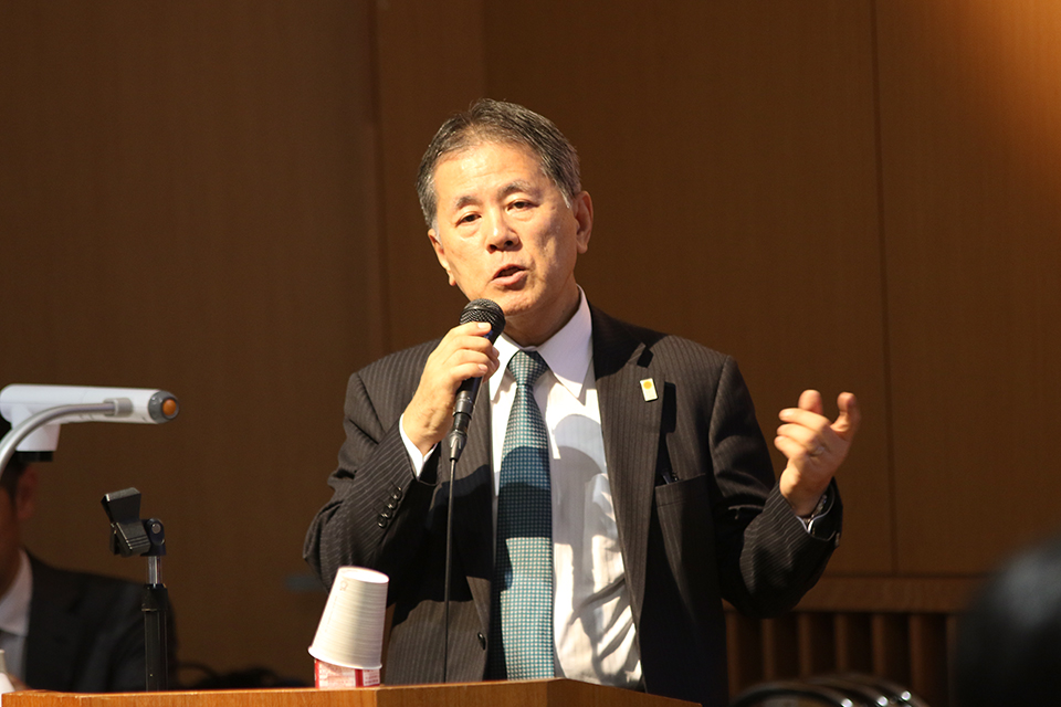 東洋学園大学_現代経営研究会2018_第6回株式会社ソラシドエア前社長、株式会社日本経済研究所社長 