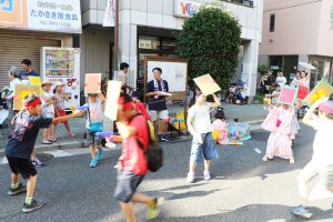 東洋学園大学_納涼祭ボランティア_水鉄砲サバゲ―