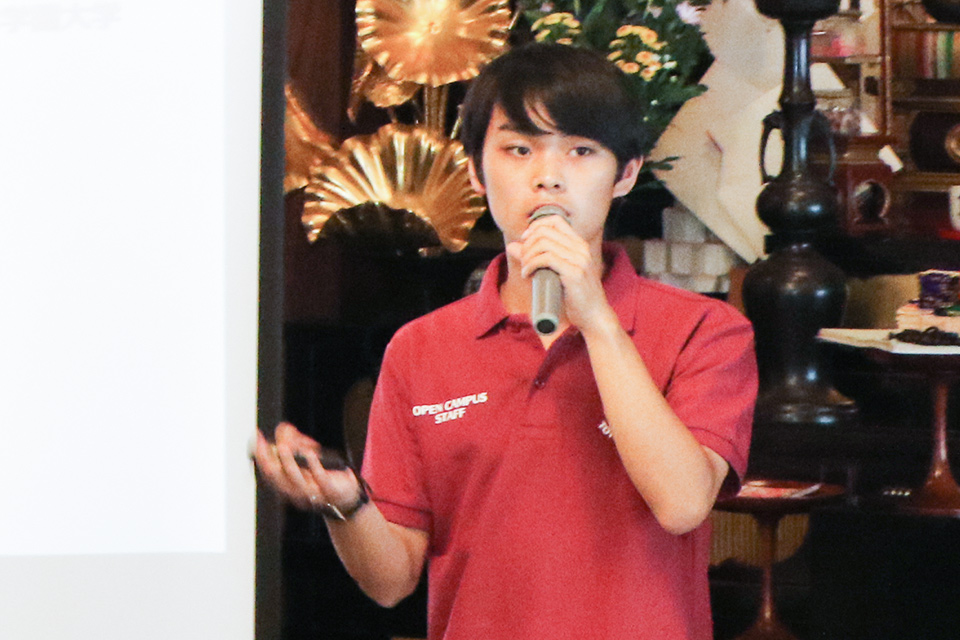 東洋学園大学_現代経営学部科目「企画・プレゼンテーション技法」の産学連携プロジェクト「お寺ステイ」の様子