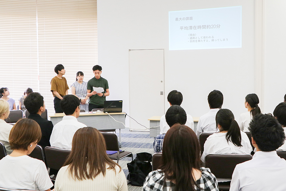 東洋学園大学_八塩ゼミ×（株）東急モールズデベロップメントの産学連携プロジェクト