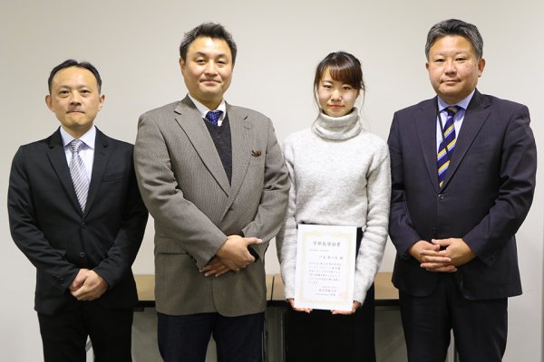 東洋学園大学_学部長奨励賞（フィギュアスケート東インカレ6級7位）