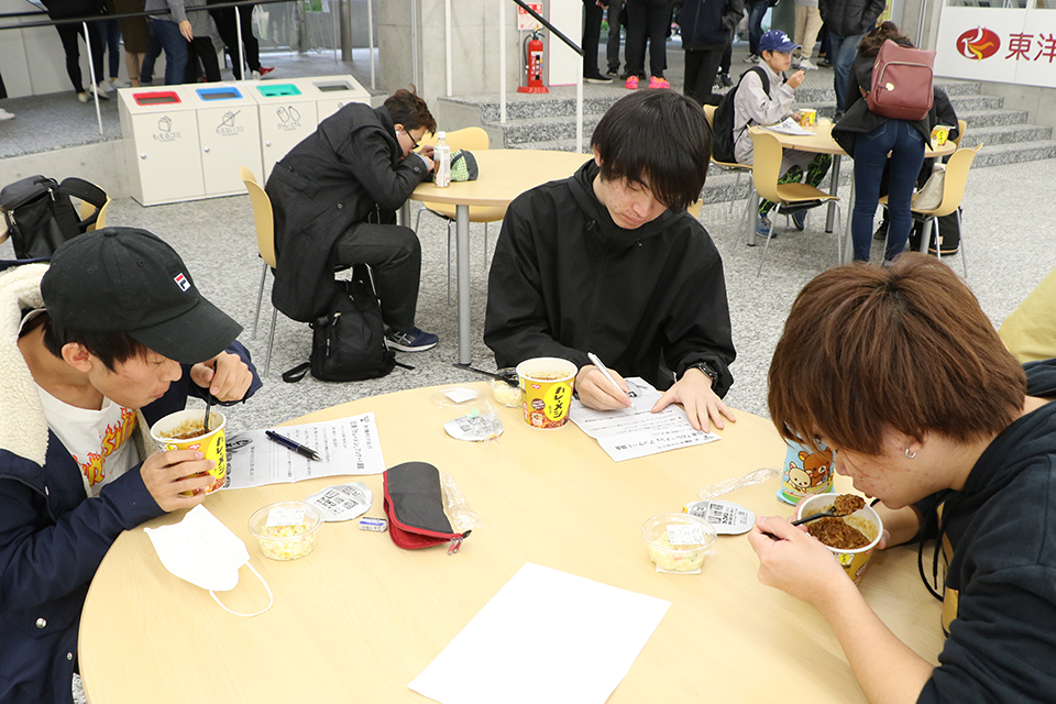 東洋学園大学_日清食品×東洋学園大学「学生の食生活応援プロジェクト2018」