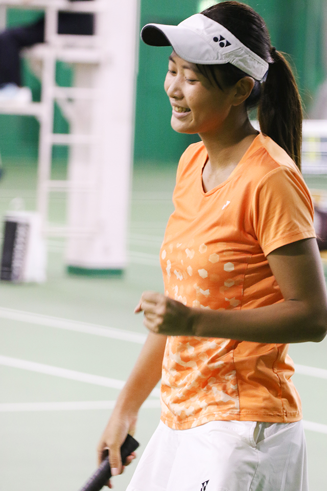 東洋学園大学_全日本学生室内テニス選手権大会小松選手