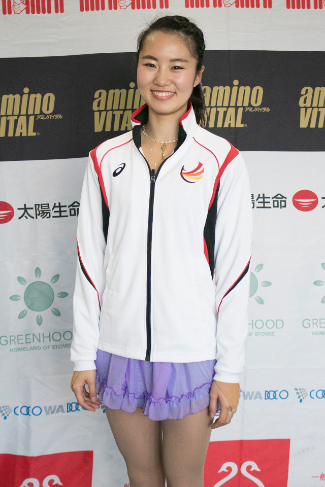 東洋学園大学_戸室選手※第47回関東学生フィギュアスケート選手権大会で女子6級9位