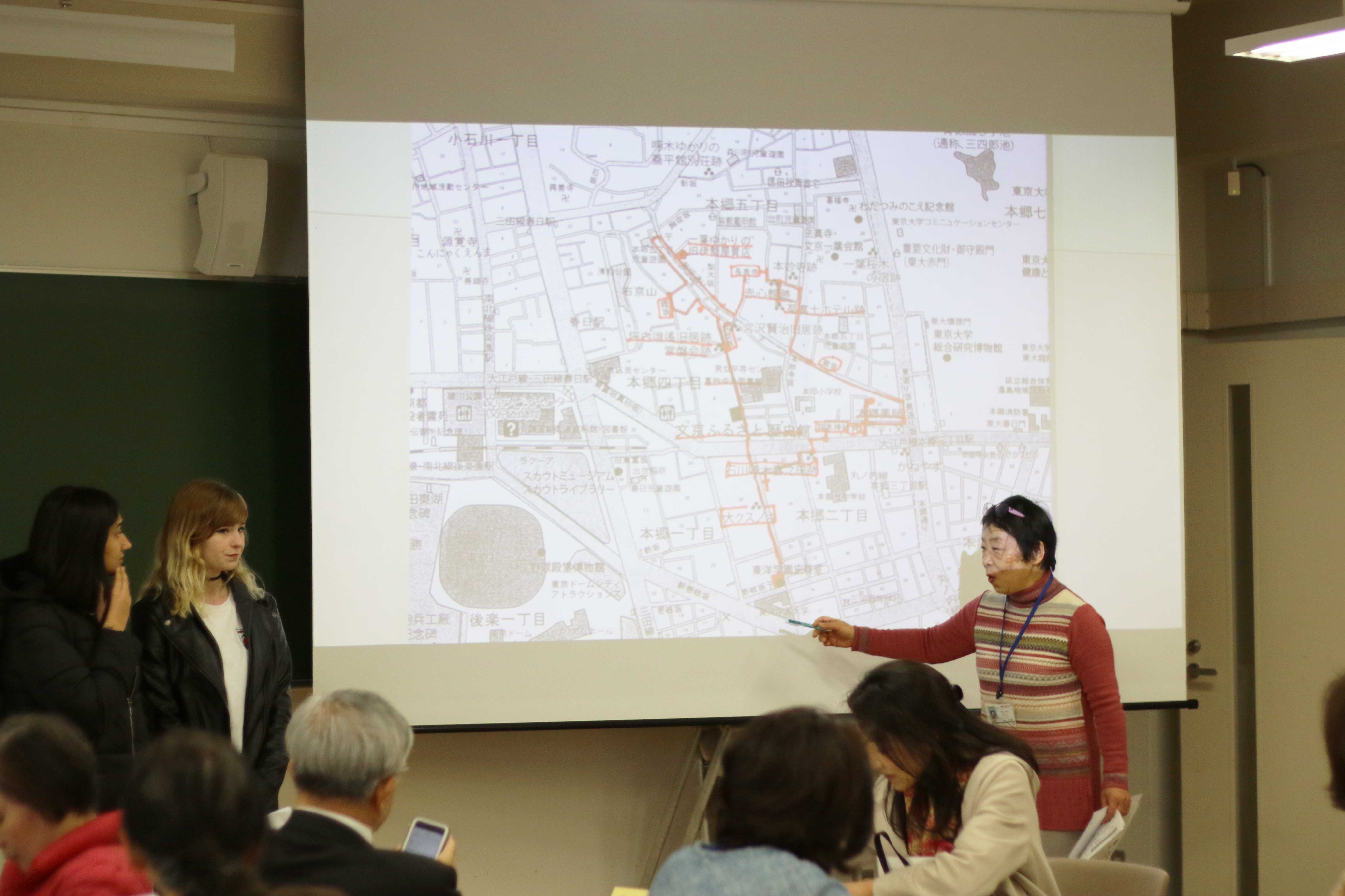 東洋学園大学_文京アカデミー主催「外国人おもてなし英会話講座」最終回の模様