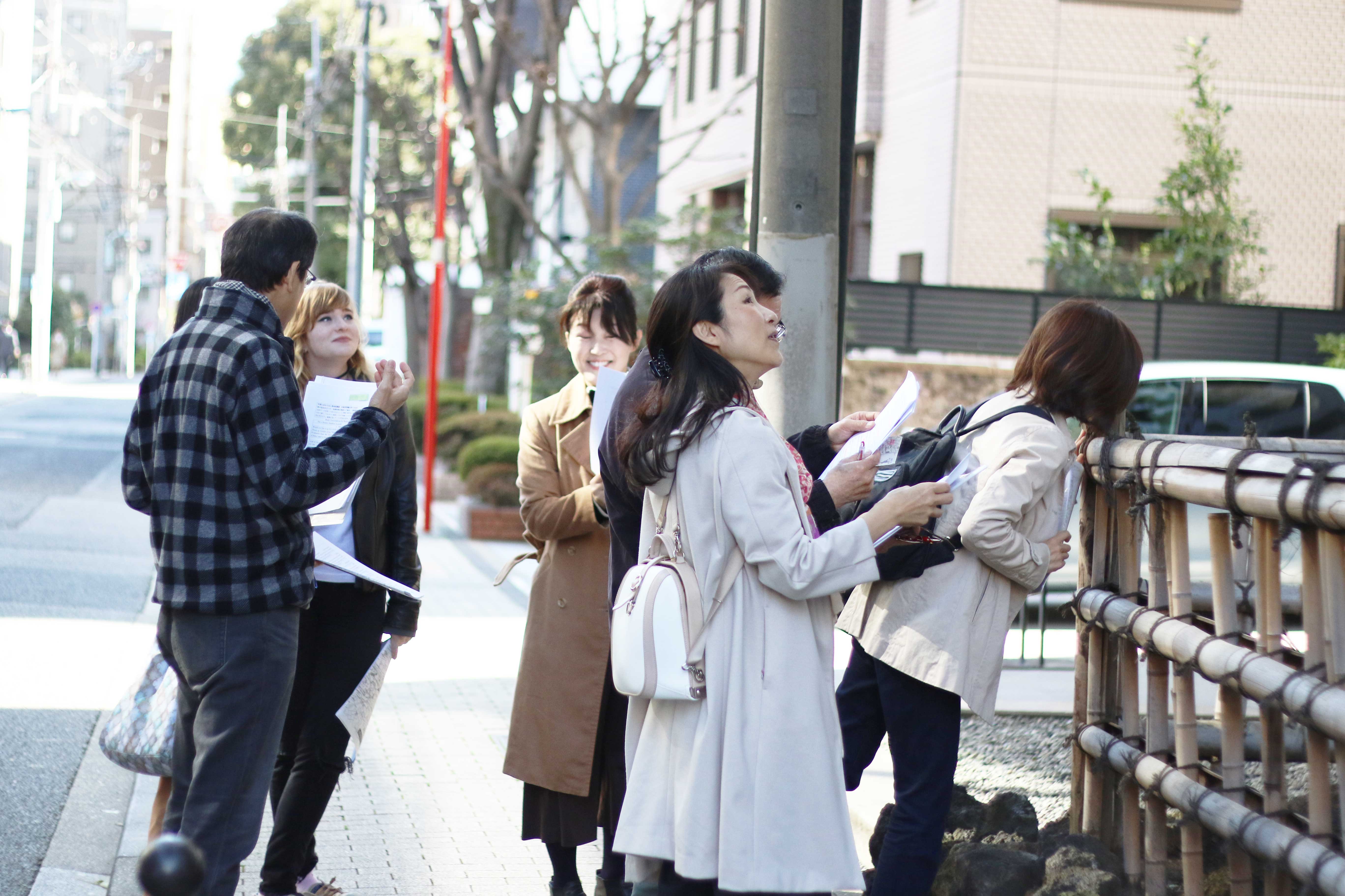 東洋学園大学_文京アカデミー主催「外国人おもてなし英会話講座」最終回の模様