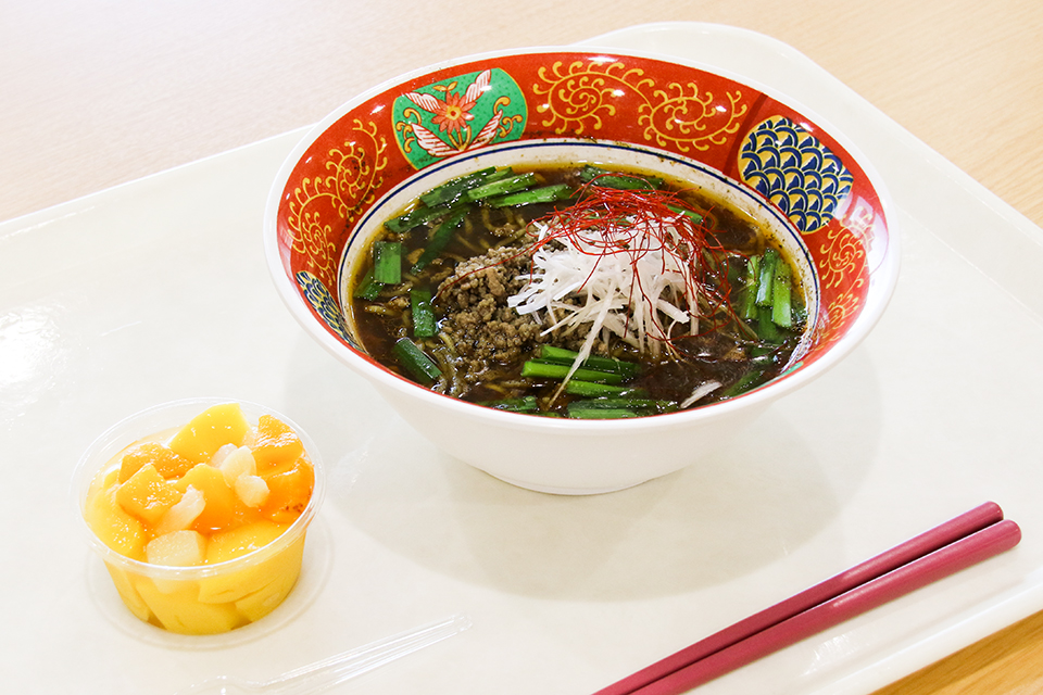 東洋学園大学_学食のラーメンフェアが終了