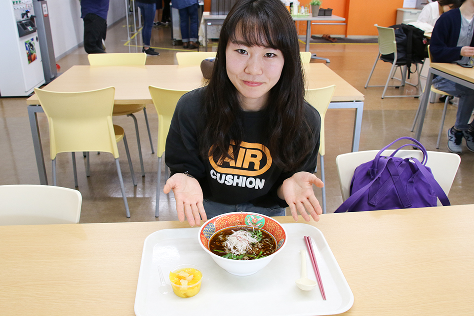 東洋学園大学_学食のラーメンフェアが終了