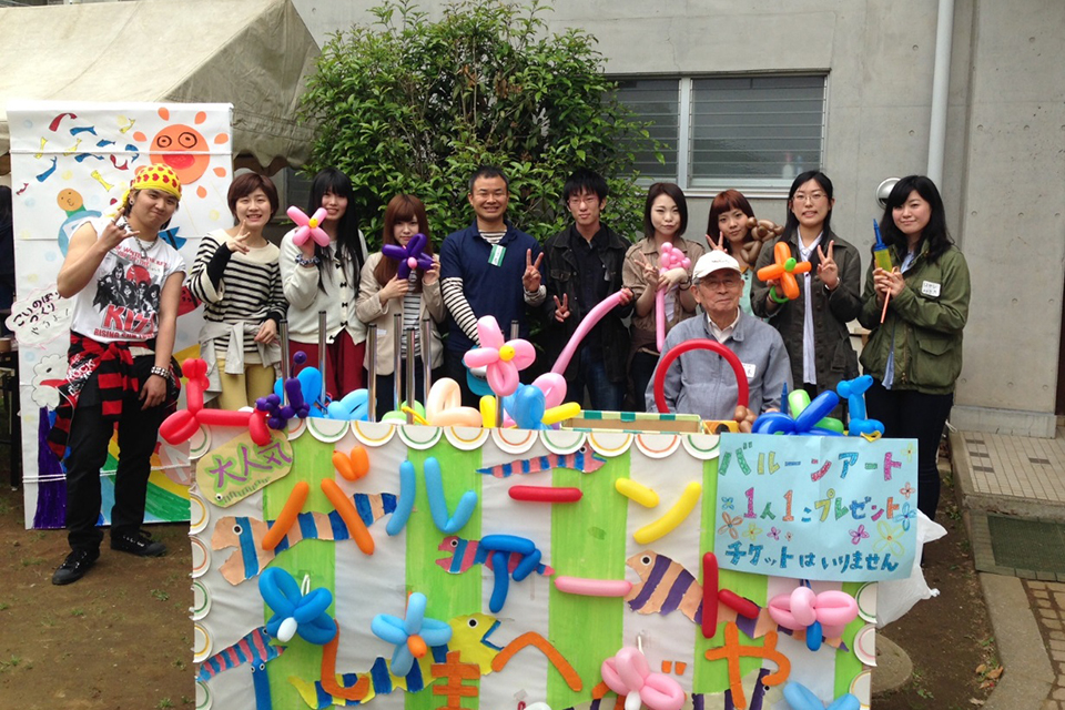 東洋学園大学_2014年5月_人間科学科の学生によるボランティア