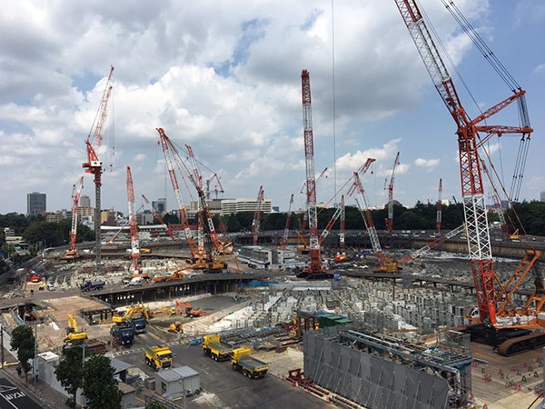 東洋学園大学_新国立競技場定点観測170720