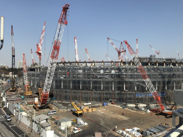 東洋学園大学東洋学園大学_新国立競技場定点観測