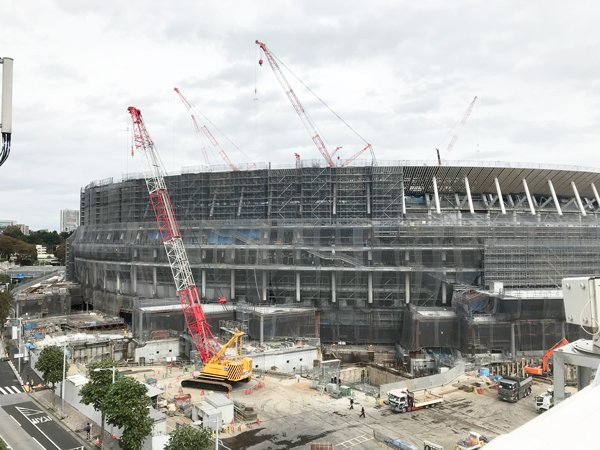 東洋学園大学_新国立競技場定点観測写真181012_泰松ゼミ