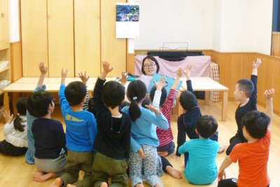 東洋学園大学_児童英語教育ゼミ瓜生さん保育園実習