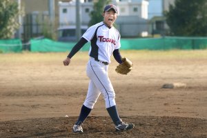 東洋学園大学_2018秋季リーグ最終戦_沢田投手