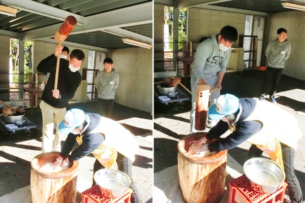 東洋学園大学_児童養護施設もちつきボランティア