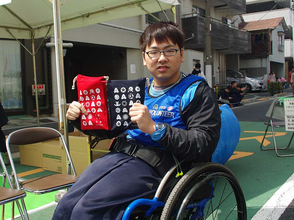 東洋学園大学_ボッチャサークル4年生が文京区のスポーツボランティアに参
