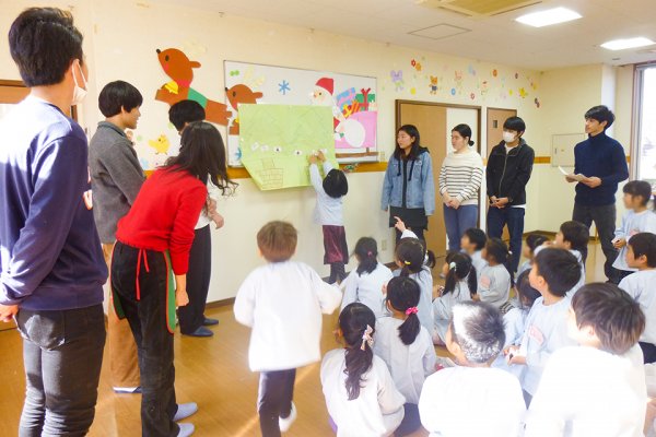 東洋学園大学_みやぞの保育園での児童英語教育実習