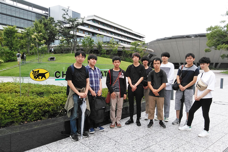 東洋学園大学_鵜瀞ゼミが羽田クロノゲートで学外研修