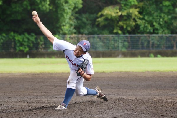 東洋学園大学_2018秋季リーグ第3戦_3イニング無失点の松永投手