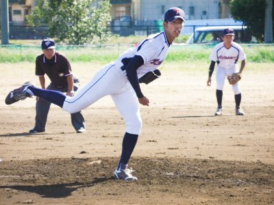 東洋学園大学_2018秋季リーグ7戦_第七戦先発の戸嶋投手