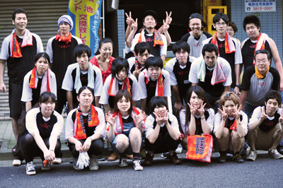大横丁通り納涼会_東洋学園大学宮園ゼミ