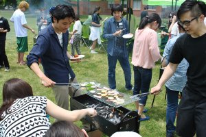 東洋学園大学_2015年度留学生・日本人学生交流会_BBQ