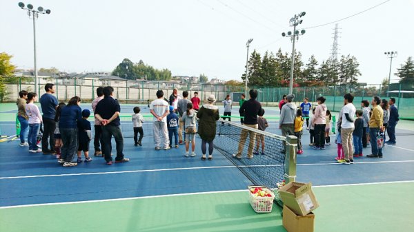 東洋学園大学_親子テニス教室
