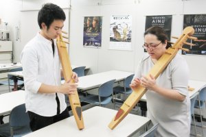 東洋学園大学_多文化理解ゼミII_アイヌ文化交流センター_楽器