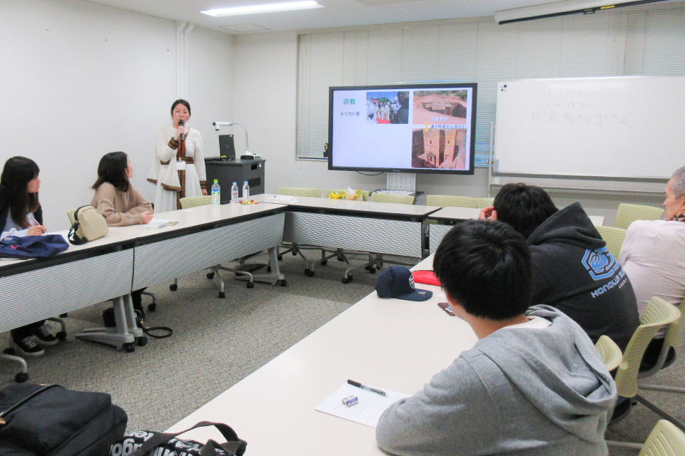 東洋学園大学_多文化理解ゼミIIにて特別講義