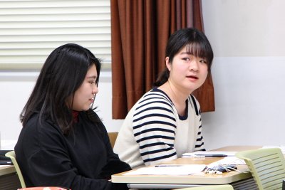 東洋学園大学_翻訳を担当した松本ゼミのゼミ長