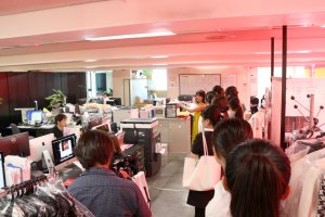 東洋学園大学_企業見学会_銀座マギーオフィス見学