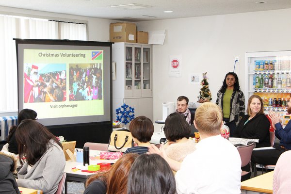 東洋学園大学_EEDC_クリスマスイベント_ナミビアのクリスマス