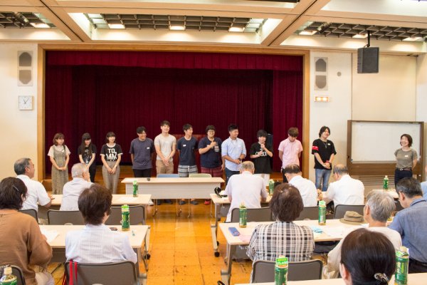 東洋学園大学_葛飾区東金町中央自治会との交流_小山ゼミの学生