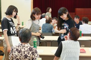 東洋学園大学_東金町中央自治会との交流3