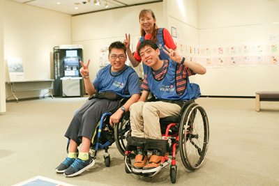 東洋学園大学_ボッチャサークル部員文京スポーツボランティア