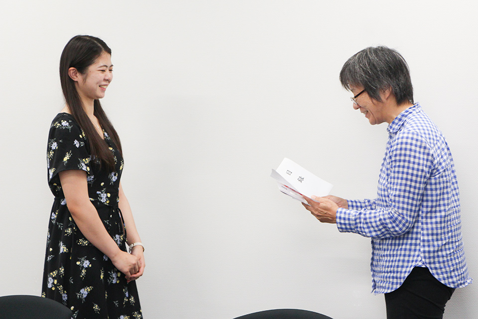 東洋学園大学_長期留学認定式の模様
