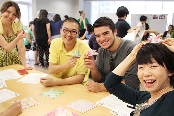 東洋学園大学_日本文化体験_折り紙