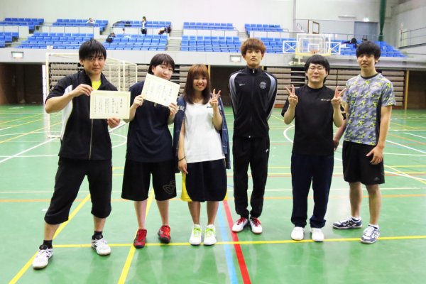 東洋学園大学_2017前期体育祭_ドッジボール優勝チーム