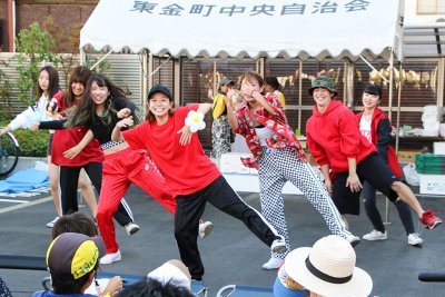 東洋学園大学_EXTREME☆STEPPERSのステージ