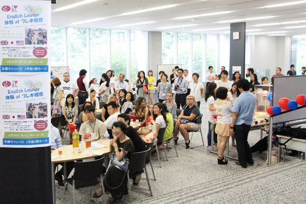 東洋学園大学_プレ本郷祭_English Lounge体験