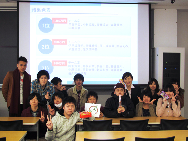 東洋学園大学　ビジネスプランニングコンテスト　結果発表