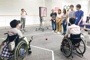 東洋学園大学_OCオリ・パラボッチャ体験