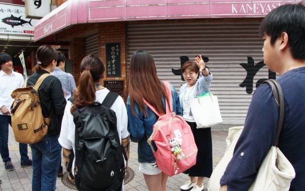東洋学園大学_本郷文学散歩_「かねやす」