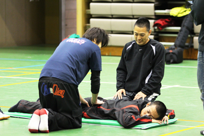 スポーツ4　臨時講師　高橋宏昌氏（スポーツトレーナー）