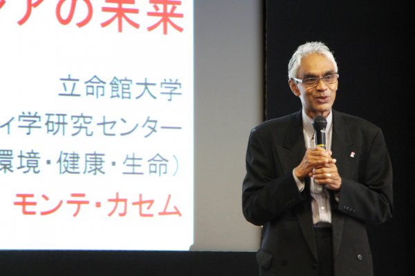 東洋学園大学_ワンアジア財団助成特別講座_モンテ・カセム氏